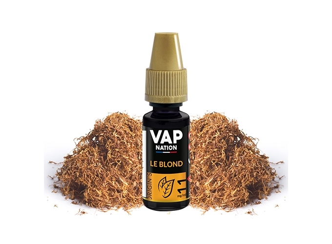 VAP NATION 10ml  TABAC BLOND 11 MG