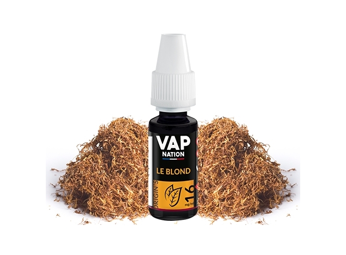 VAP NATION 10ml  TABAC BLOND 16 MG