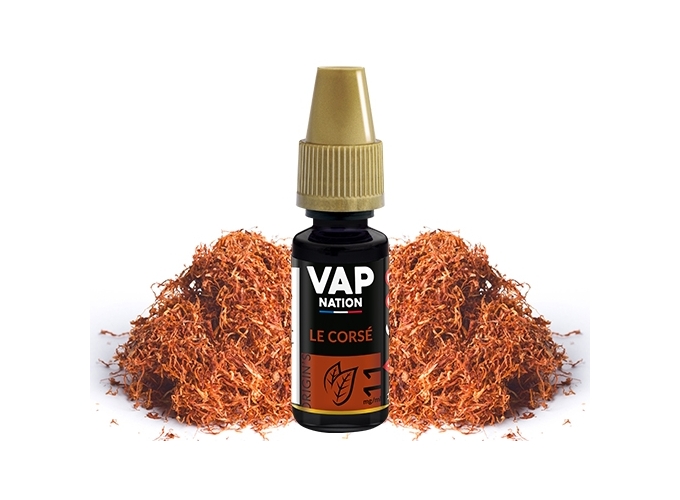 VAP NATION 10ml  TABAC CORSE 11 MG