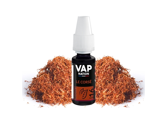 VAP NATION 10ml  TABAC CORSE 16 MG