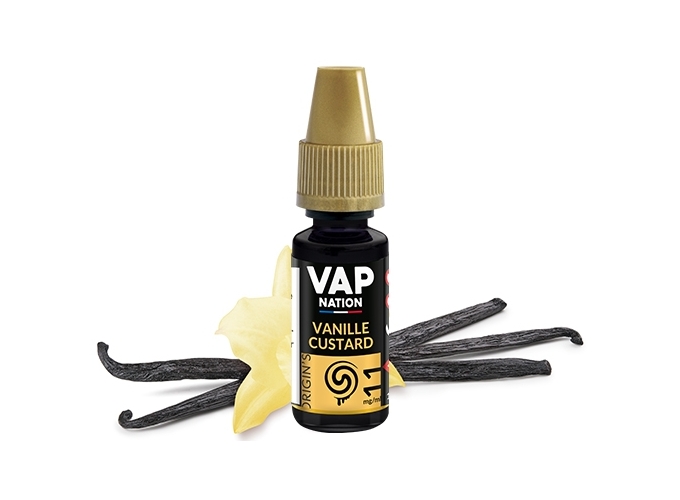 VAP NATION 10ml VANILLE CUSTARD 11 MG ML