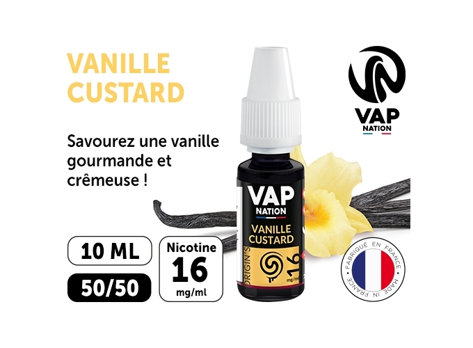 VAP NATION 10ml VANILLE CUSTARD 16 MG ML