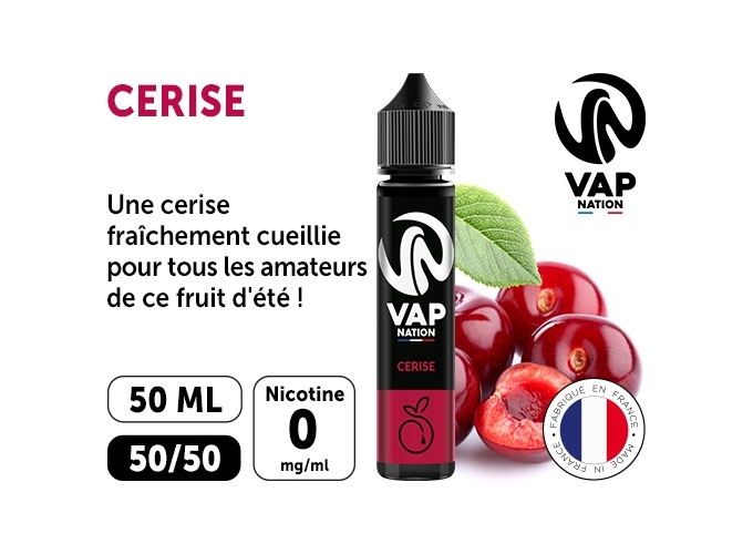 VAP NATION 50 ML CERISE 00MG