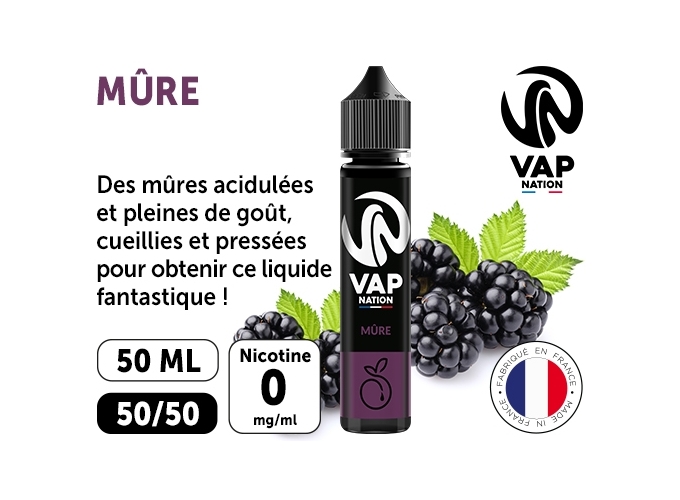 VAP NATION 50 ML MURE 00 MG