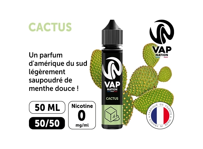 VAP NATION 50ml CACTUS 00 MG ML
