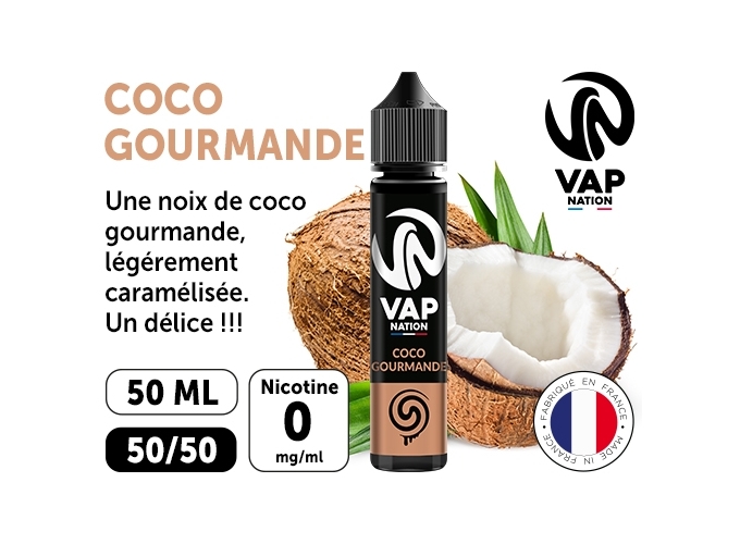 VAP NATION 50ML COCO GOURMANDE 00 MG