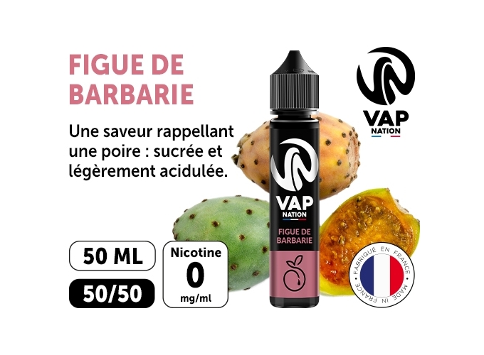 VAP NATION 50ml FIGUE DE BARBARIE 00 MG