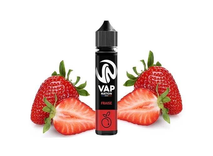 VAP NATION 50ml  FRAISE 00 MG