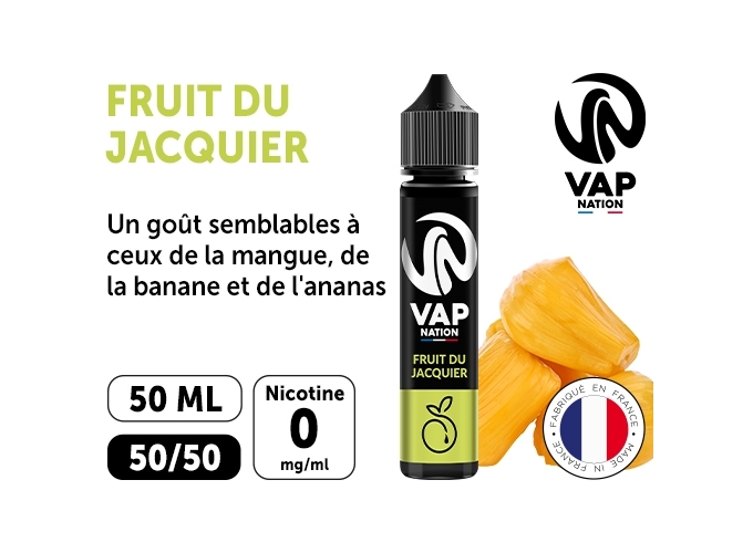 VAP NATION 50ml FRUIT DU JACQUIER 00 MG