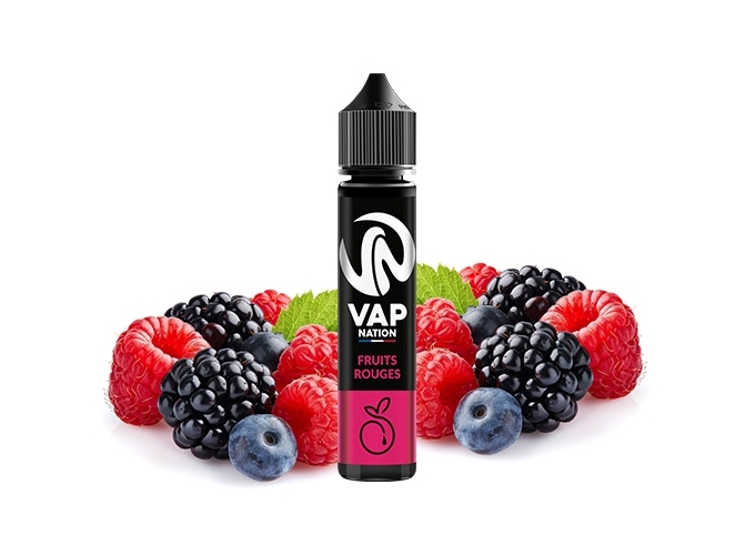 VAP NATION 50ml  FRUITS ROUGES 00MG