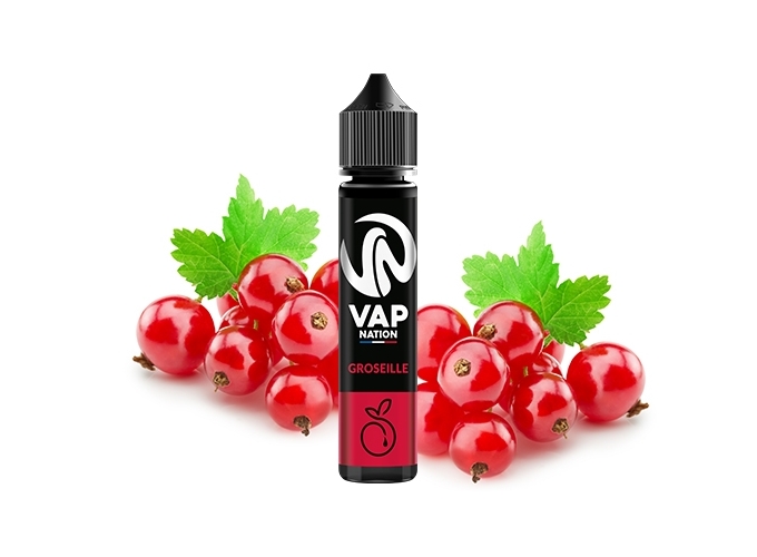 VAP NATION 50ml GROSEILLE 00 MG ML