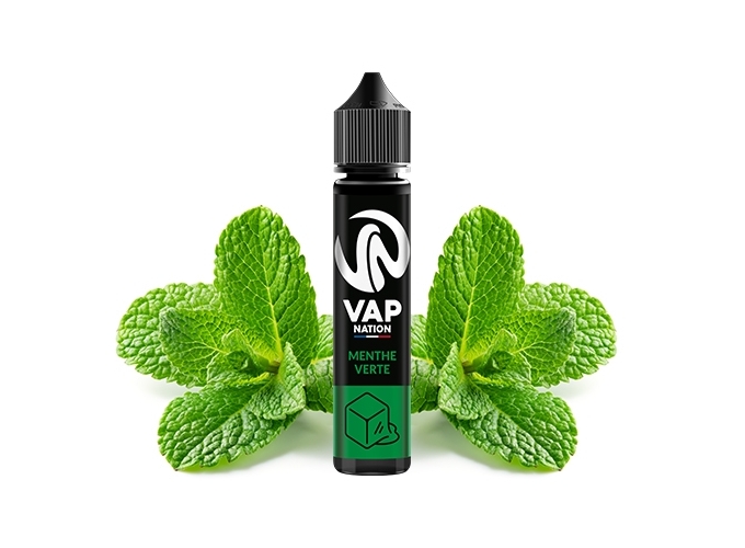 VAP NATION 50ml  MENTHE VERTE 00MG