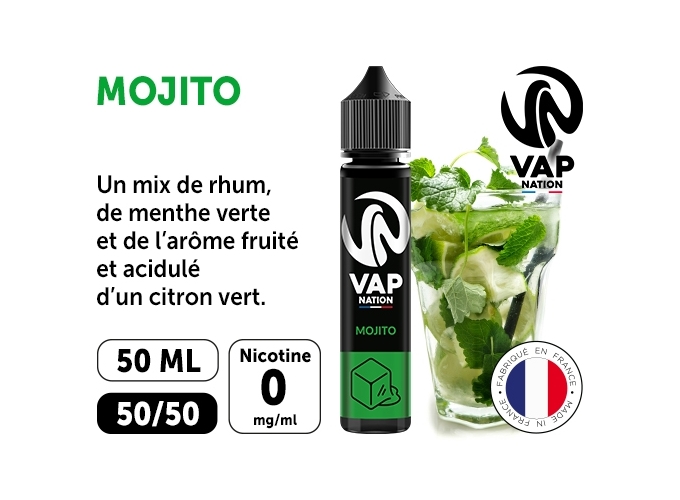 VAP NATION 50ml MOJITO 00 MG