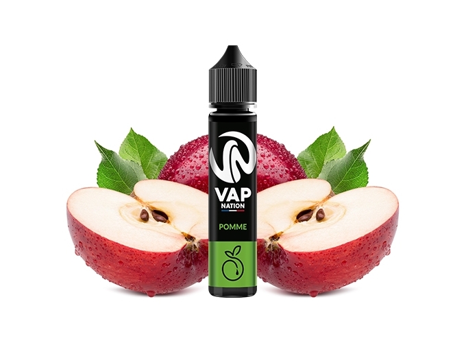 VAP NATION 50ml POMME 00MG