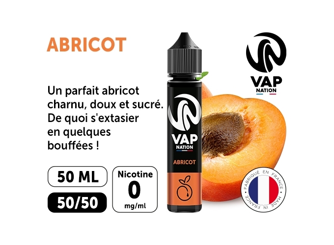 VAP NATION ABRICOT 50 ML 00 MG