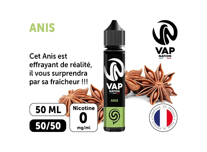 VAP NATION ANIS 50 ML 00MG