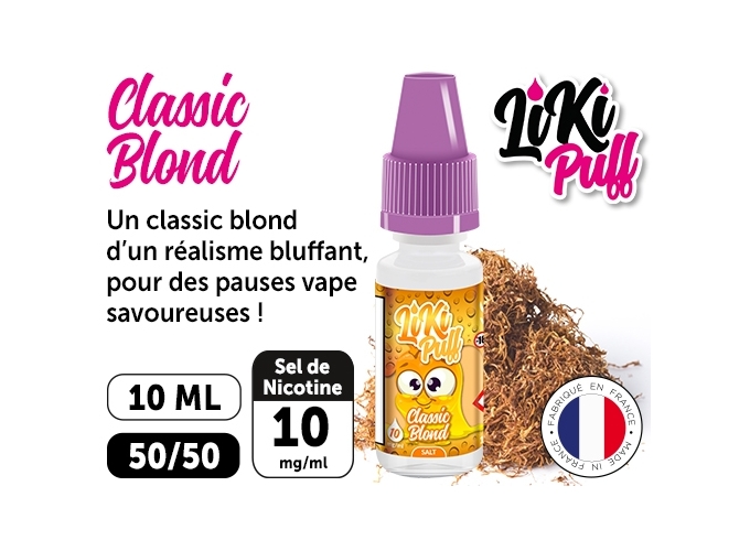 VAP NATION LIKI PUFF CLASSIC BLOND 10 MG ML