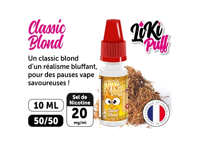 VAP NATION LIKI PUFF CLASSIC BLOND 20 MG ML