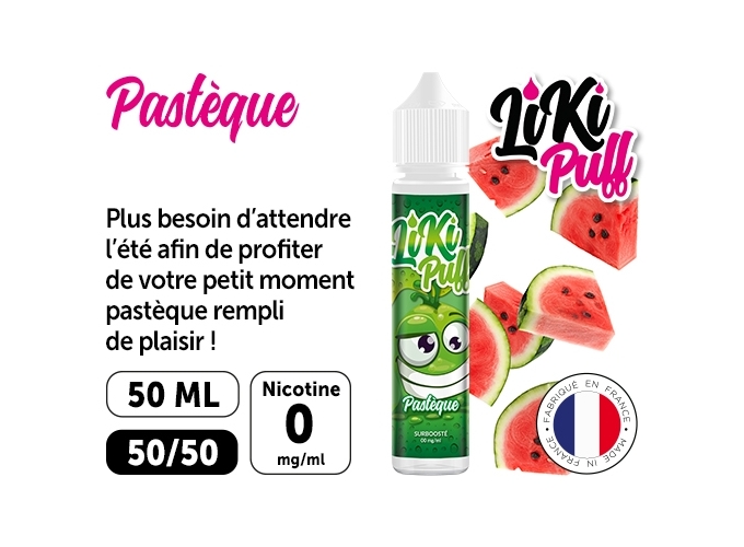 VAP NATION LIKI PUFF PASTEQUE 50 ML