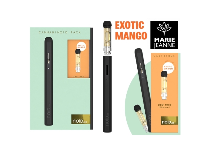 VAPE PEN 2.0 STARTER PACK EXOTIC MANGO 1000mg (1)