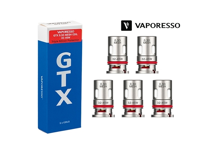 VAPORESSO RESISTANCES GTX MESH 0.3 ohm (5)