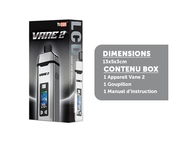 VAPORISATEUR YOCAN VAN 2 BLANCHE