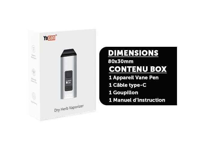 VAPORISATEUR YOCAN VAN  SILVER