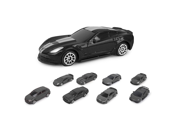 VEHI. LICENSE METAL PLAST MAT  1 64 (PRES. 36)