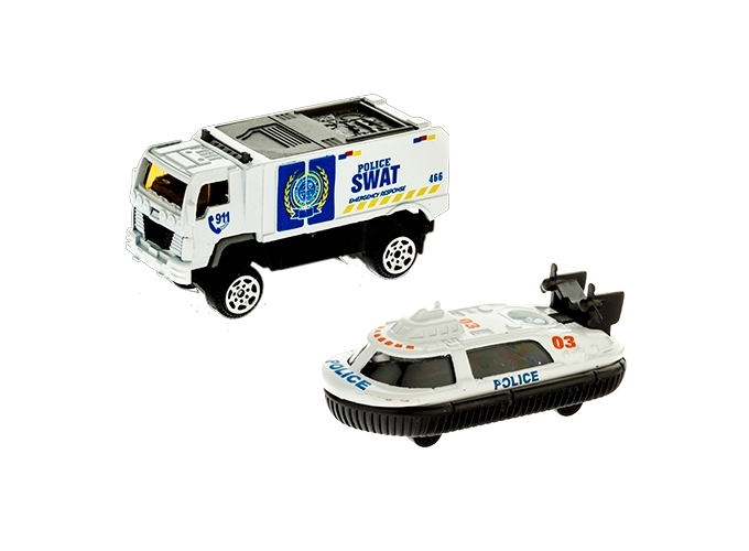 VEHICULE ENGIN SECURITE METAL 6 ASSORT. (PR.24)