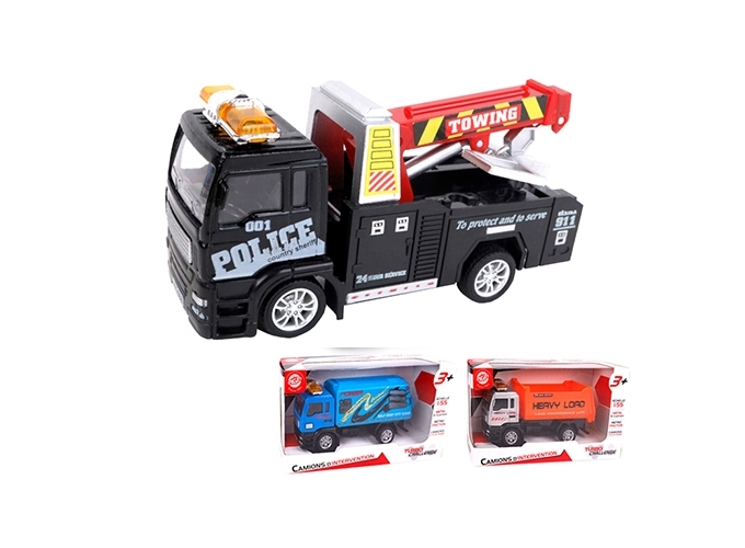 VEHICULE SECURITE METAL 8 ASSORT. (PR.24)