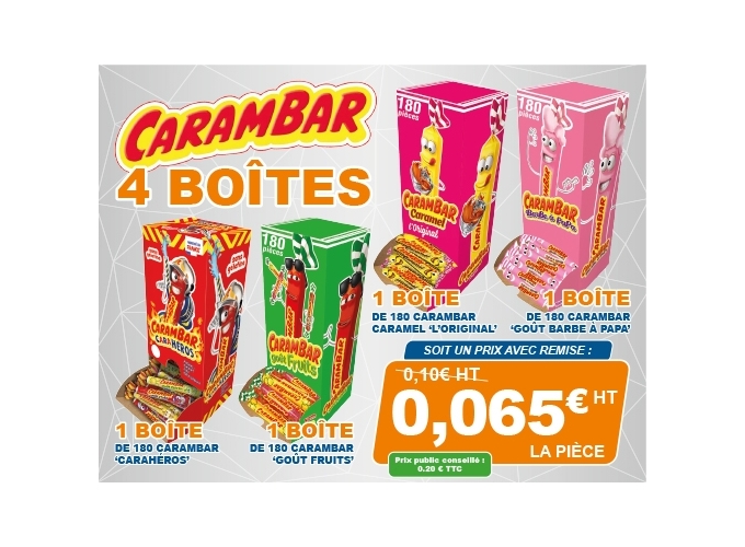 VENTE FLASH   CARAMBAR 4 BOITES 2025 (1)