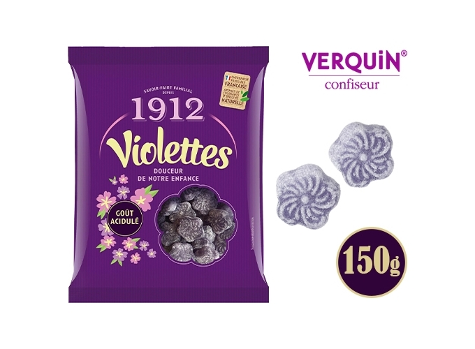 VERQUIN SACHET 150g VIOLETTES  (12)
