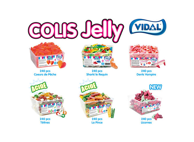 VIDAL COLIS 'JELLY' 6 X 240 GELIFIES (1)