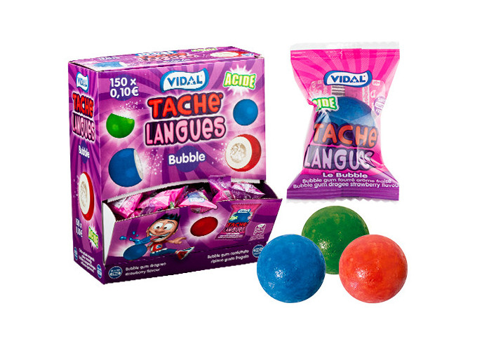 VIDAL PRES 150  BUBBLE GUM TACHE LANGUE ACIDE (1)