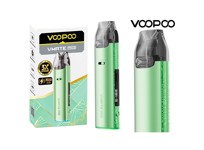 VMATE PRO 2 VOOPOO 1500 mha GREEN