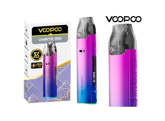 VMATE PRO 2 VOOPOO 1500 mha NEON