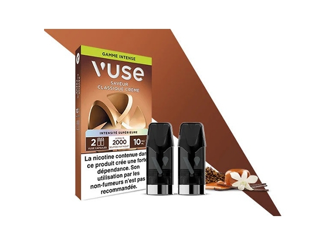 VUSE PRO CLASSIQUE CREME 10MG 2 PODS