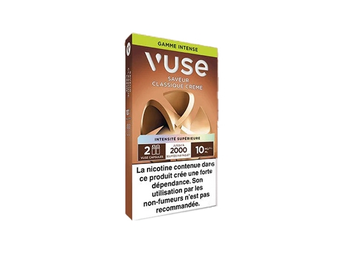 VUSE PRO CLASSIQUE CREME 10MG 2 PODS