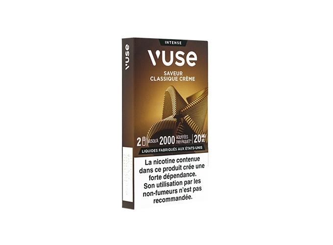 VUSE PRO CLASSIQUE CREME 20MG 2 PODS