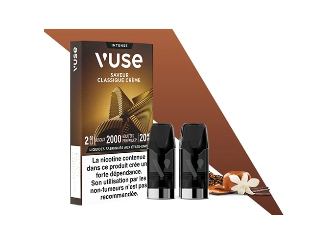 VUSE PRO CLASSIQUE CREME 20MG 2 PODS
