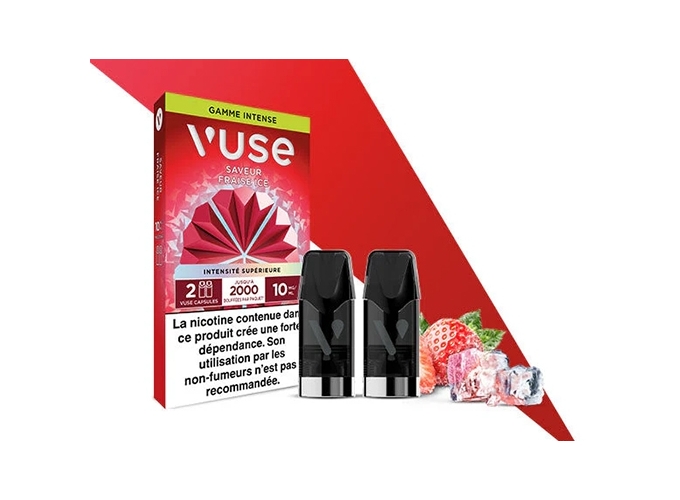 VUSE PRO FRAISE ICE 10MG 2 PODS