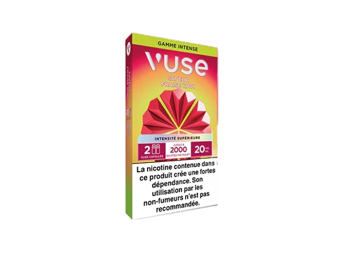 VUSE PRO FRAISE KIWI 20MG 2 PODS