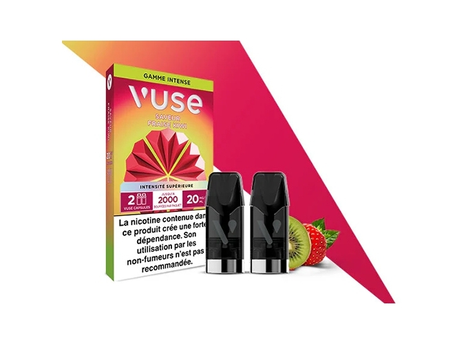 VUSE PRO FRAISE KIWI 20MG 2 PODS
