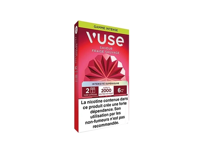 VUSE PRO FRAISE SAUVAGE 06 MG 2 PODS