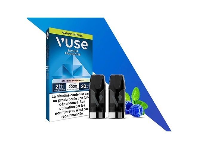 VUSE PRO FRAMBOISE 20MG 2 PODS