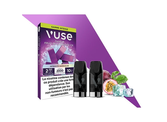 VUSE PRO FRUITS DE LA PASSION ICE 10MG 2 PODS