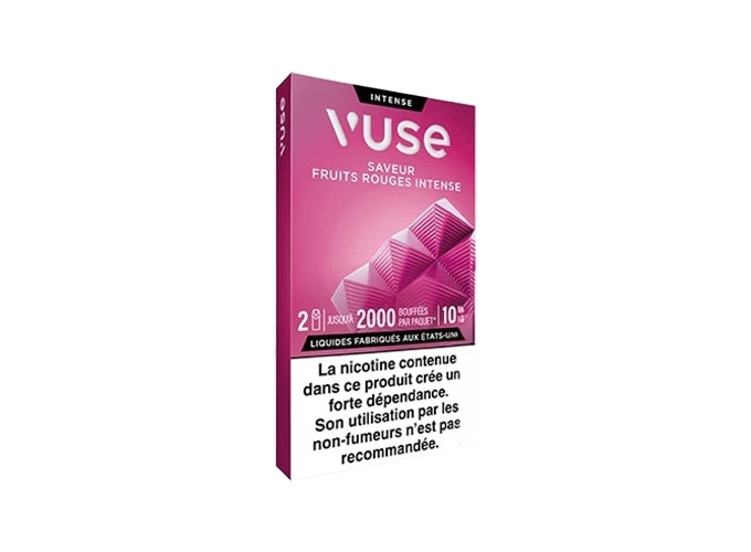 VUSE PRO FRUITS ROUGES INTENSE 10MG 2 PODS