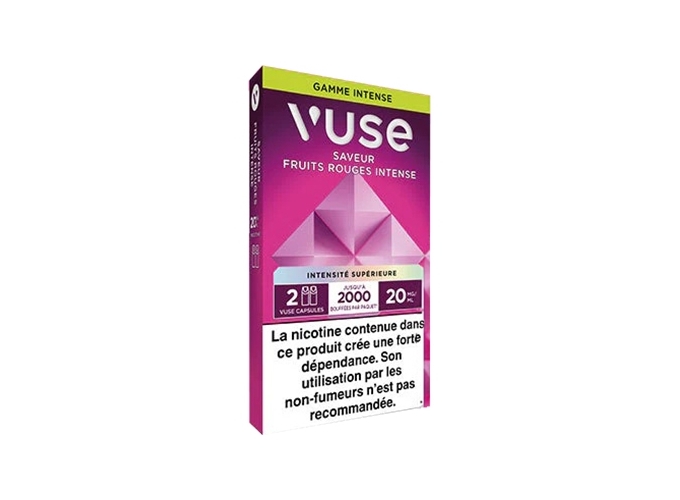 VUSE PRO FRUITS ROUGES INTENSE 20MG 2 PODS