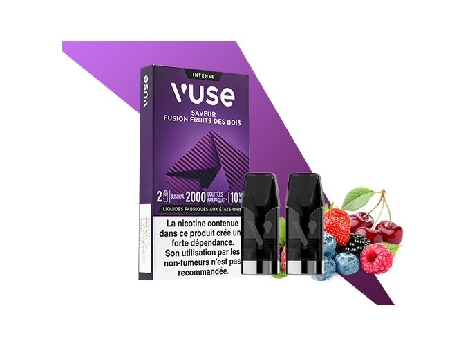 VUSE PRO FUSION FRUITS DES BOIS 10MG 2 PODS