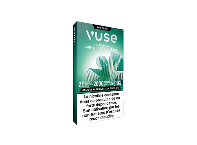 VUSE PRO MENTHE FRAICHE ICE 10MG 2 PODS